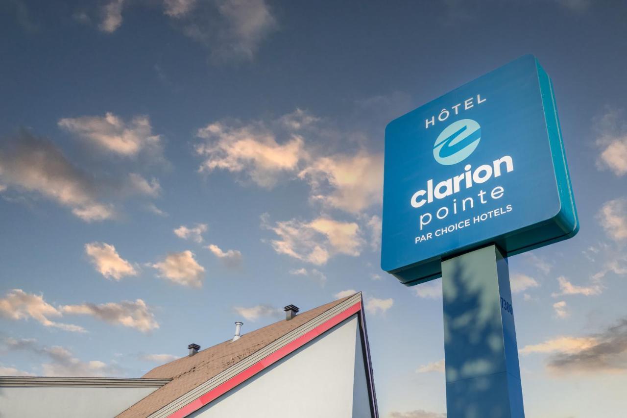 Hotel Clarion Pointe Quebec Airport Exterior foto